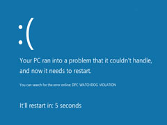Win10系统蓝屏提示错误0x00000133如何解决?