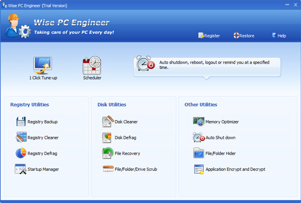 Wise PC Engineer(系统优化软件) V6.4.2.0