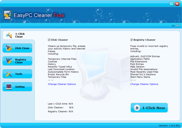 EasyPC Cleaner(系统清理软件) V1.6