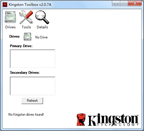 Kingston Toolbox(金士顿固态硬盘优化工具箱) V2.07A 绿色版