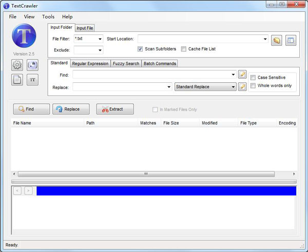 TextCrawler(搜索替换工具) V2.5