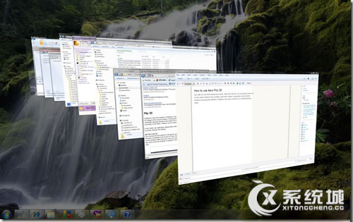 Win7使用Aero Flip 3D查看文件的方法
