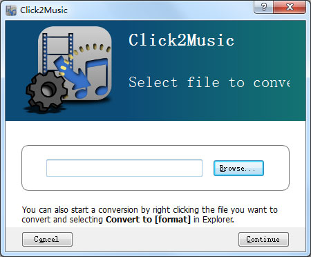 Click2Music(音频转换器) V2.0