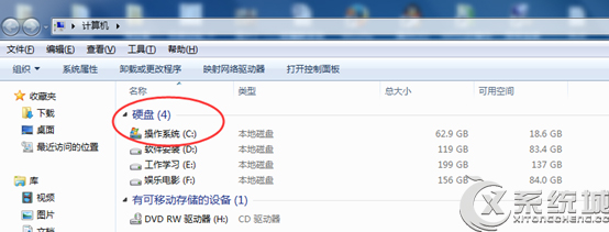 Win7如何设置C盘提示本次操作由于这台计算机限制而被取消