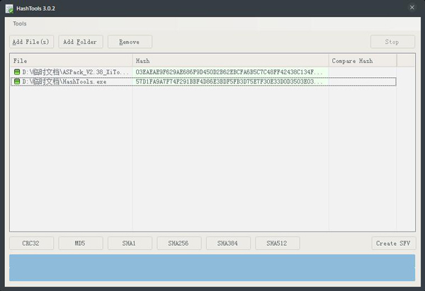 HashTools(文件校验工具) V3.0.2 绿色版