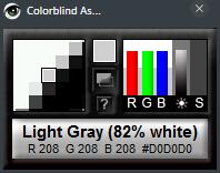 Colorblind Assistant(屏幕取色器) V1.2 绿色版