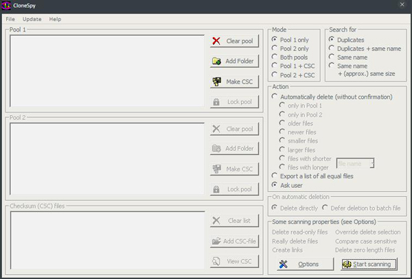 CloneSpy(重复文件查找工具) V3.2.1
