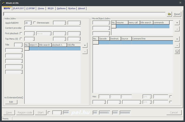 BDedit(蓝光光盘编辑工具) V0.39B 绿色版