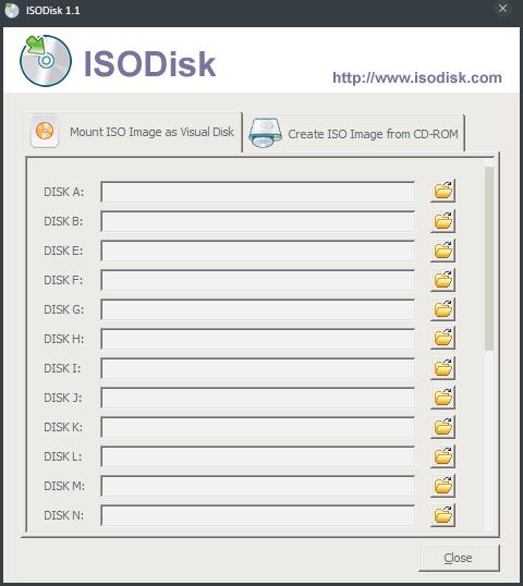 ISODisk(磁盘镜像工具) V1.1