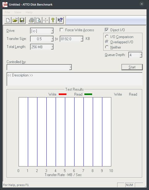 ATTO Disk Benchmarks(SD卡性能测试软件) V2.47 绿色版