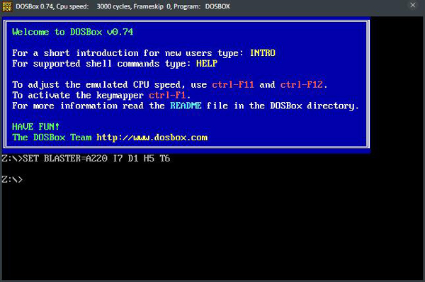 DOSBox(DOS模拟器) V0.74