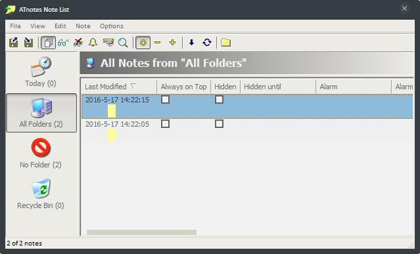 ATnotes(桌面便笺) V9.5 绿色版