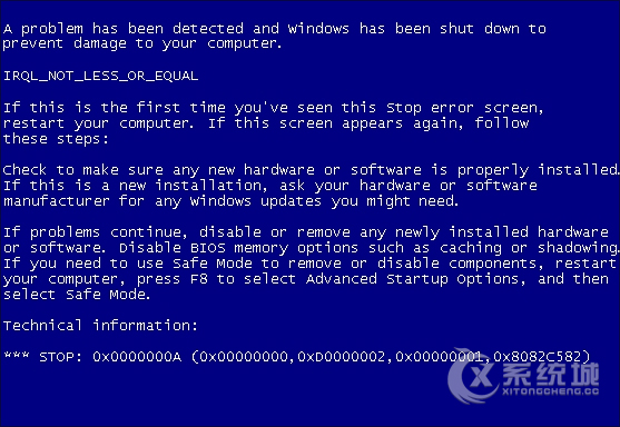 Windows常见蓝屏故障深度分析