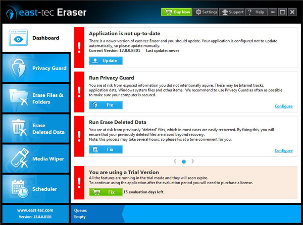 East Tec Eraser(电脑隐私清理器) V12.8.0.8301
