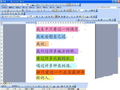 怎么在Word文档中为文字加上底色
