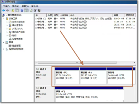 新加的硬盘没有显示怎么办？新加硬盘分区方法