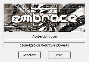 Adobe Photoshop Lightroom注册机