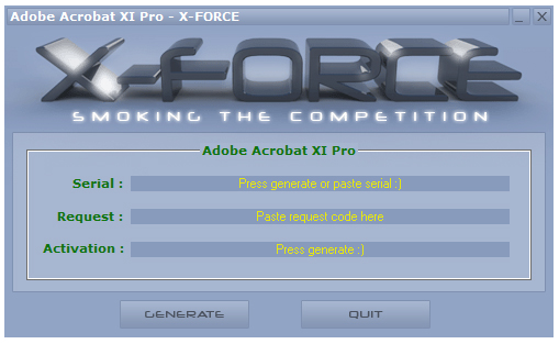 adobe acrobat xi pro 注册机