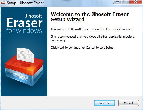 Jihosoft Eraser(文件擦除器) V2.1 英文安装版