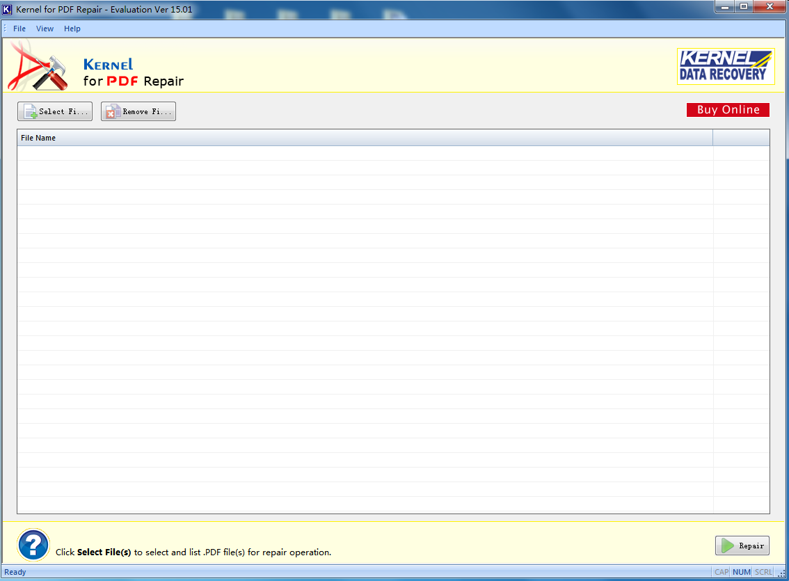 Kernel for PDF Repair(PDF修复工具) V15.01 英文安装版