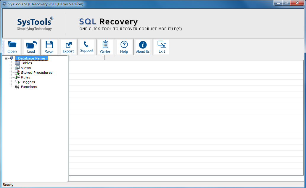 SysTools SQL Recovery V8.0 英文安装版