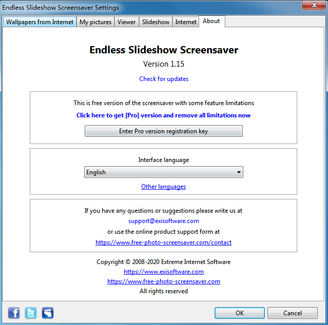 Endless Slideshow Screensaver V1.15.0.0 多国语言安装版