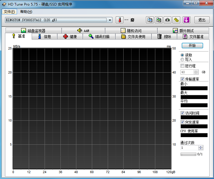 HD Tune Pro V5.75 绿色中文版