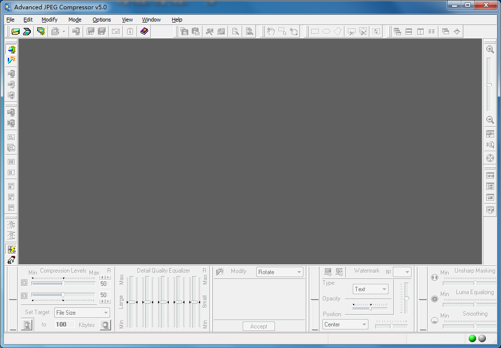 Advanced JPEG Compressor(高性能图像压缩) V5.0 英文绿色版