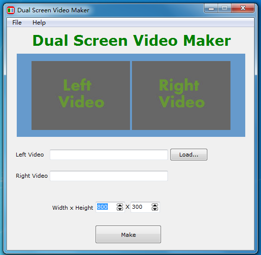 Dual Screen Video Maker(双屏视频制作器) V1.1 英文安装版