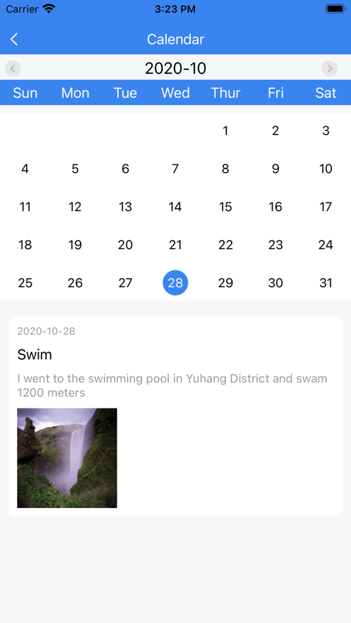 柔蓝日记iPhone版 V1.0