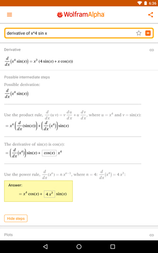 wolfram alpha安卓版 V1.3.0