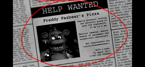 Five Nights at Freddy\`s苹果版 V2.0.1