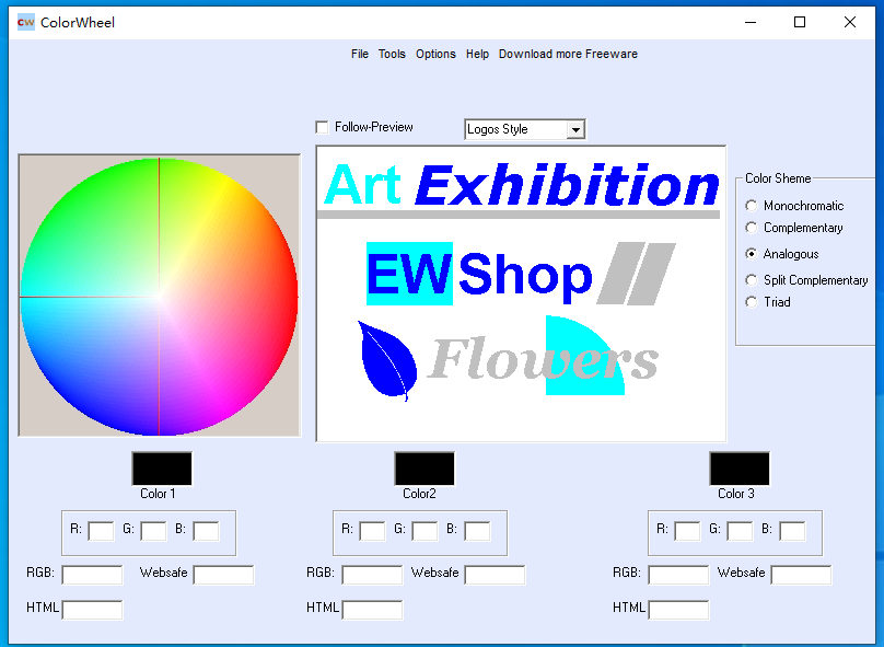Colorwheel V1.0 英文安装版
