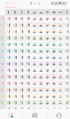 韩语发音表安卓版 V4.0.0