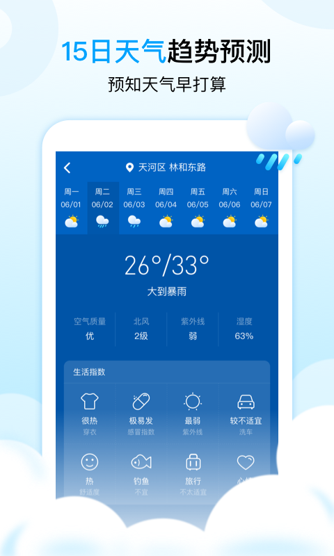 究竟哪一款天气预报app最精准？五款比较好用的天气预报软件下载