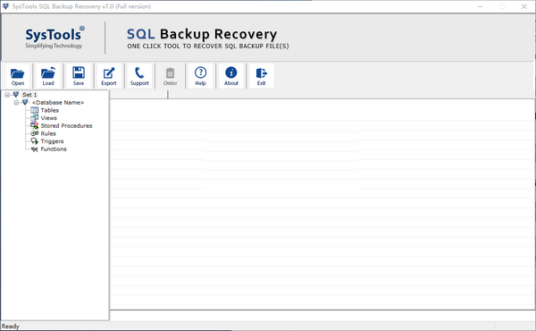 SysTools SQL Backup Recovery（数据库备份恢复工具） V13.0.0.0 英文安装版