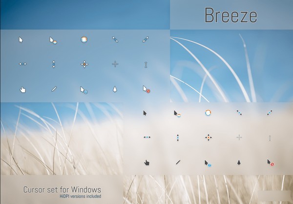 Breeze鼠标指针 V2.0 绿色版