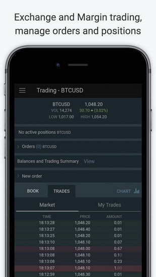 Bitfinex交易平台安卓版 V2.0