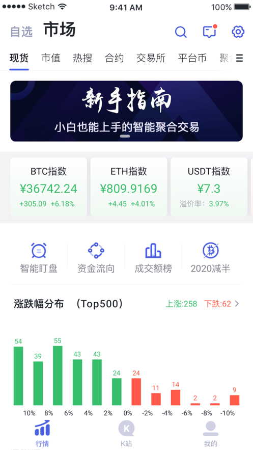ourbit交易所安卓版 V2.0.9