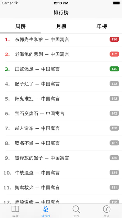 中国寓言故事大全iphone版 V1.0