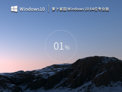 萝卜家园Win10系统64位精简免费版 V2023.03