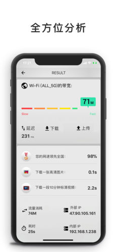 网速测试大师iphone版 V1.0.5