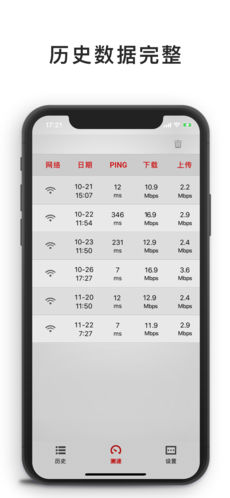 网速测试大师iphone版 V1.0.5