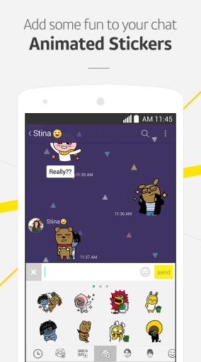 kakaotalk安卓中文版 V4.1.1