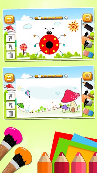 儿童涂鸦涂色简笔画iPhone版 V2.1